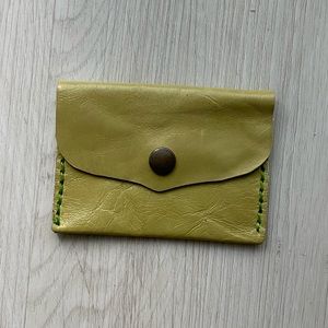 Leather coin purse/card holder